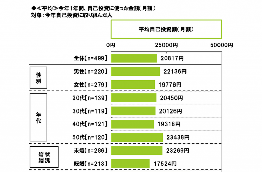 自己投資データ
