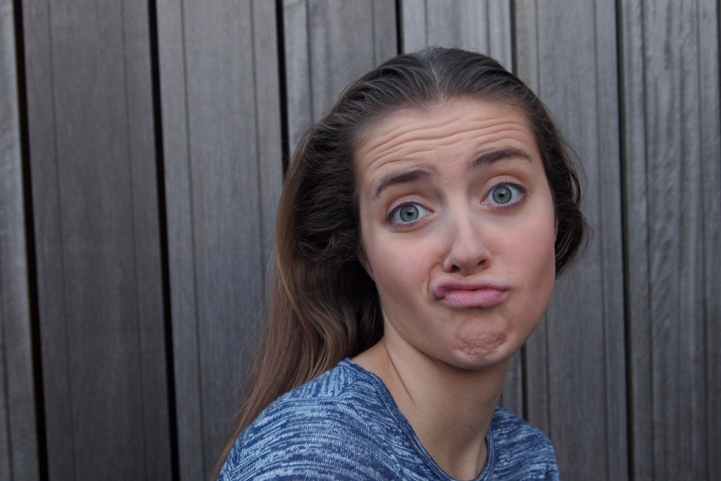 grimace