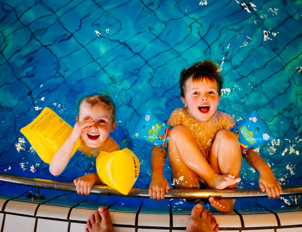 swimming