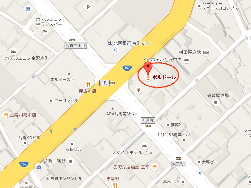 ボルドール地図