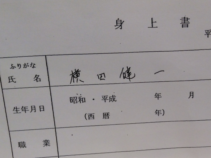 身上書