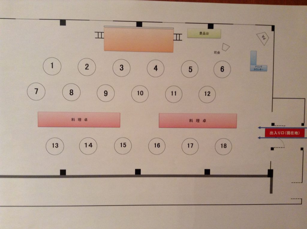 会場図