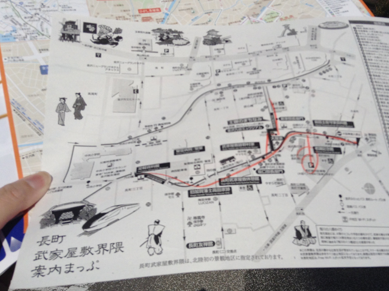 武家屋敷map