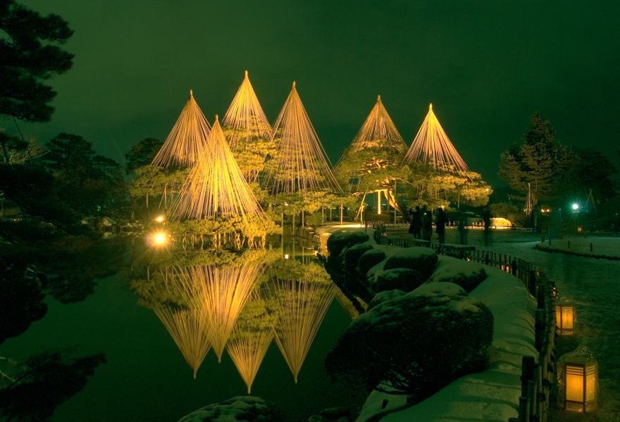 兼六園ライトアップ2