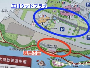 鯉恋の宮場所